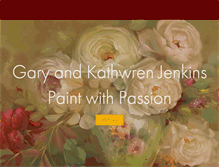 Tablet Screenshot of jenkinsartstudio.com